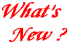 What’s new?