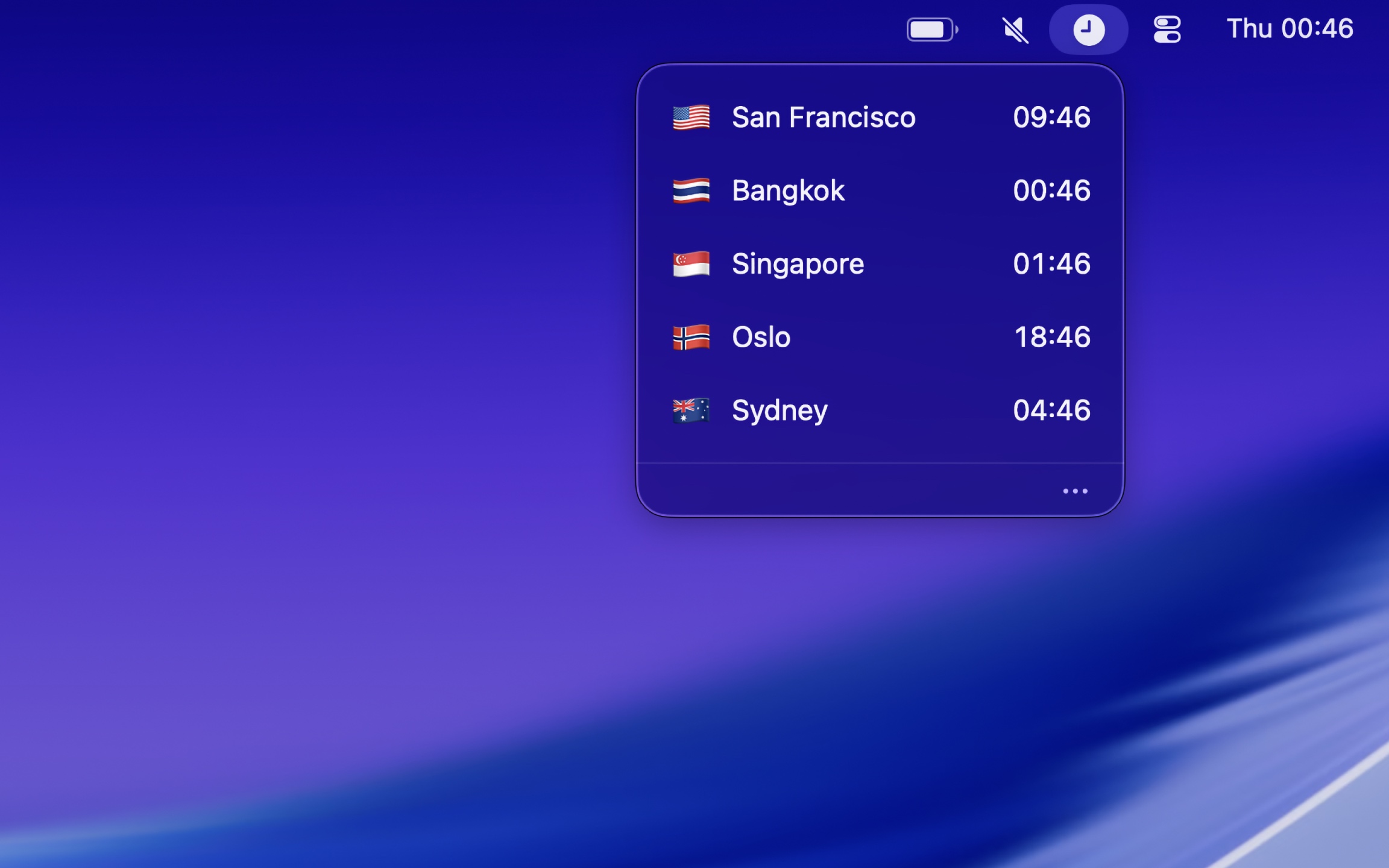 Zone Bar screenshot 2