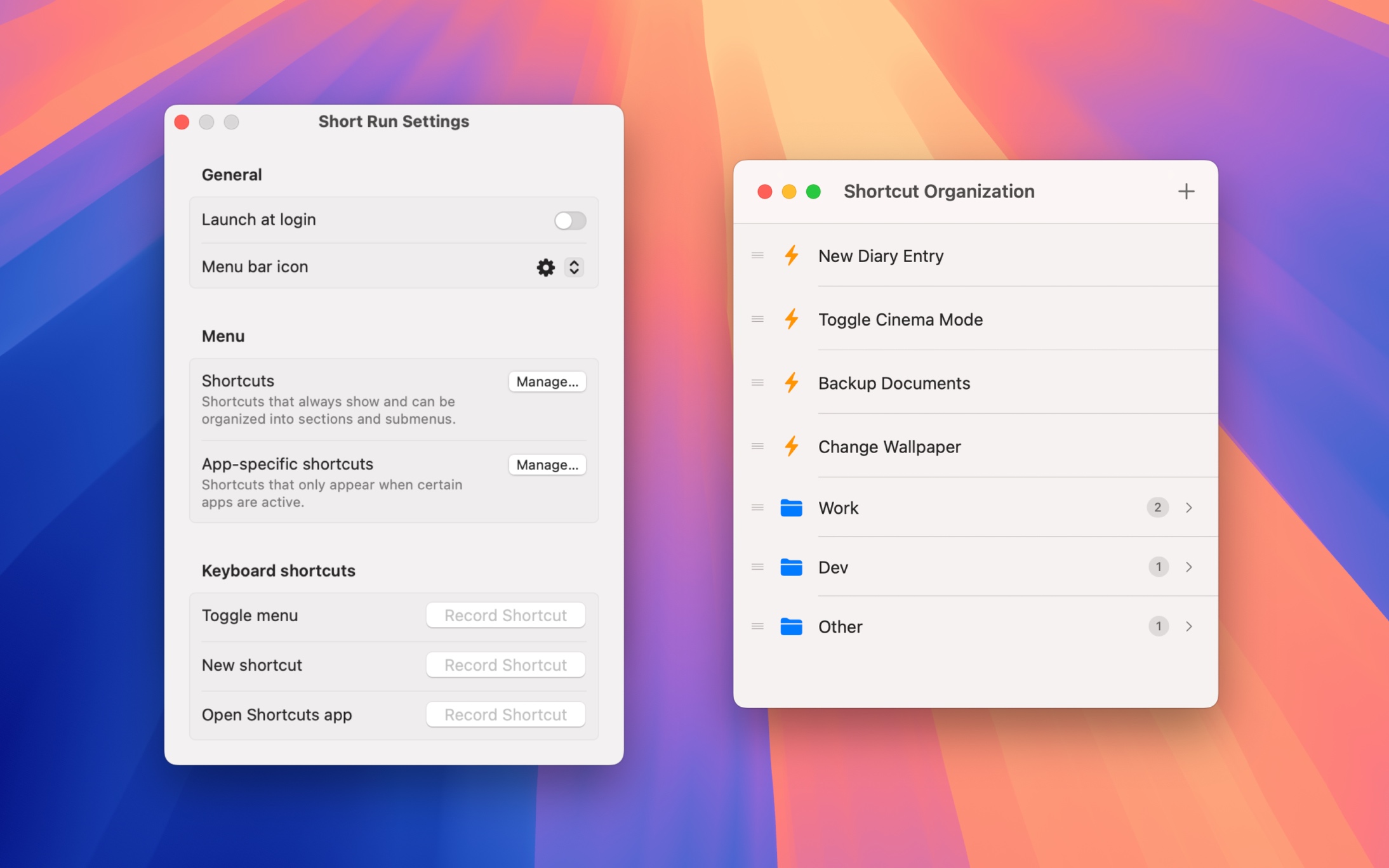 App screenshot