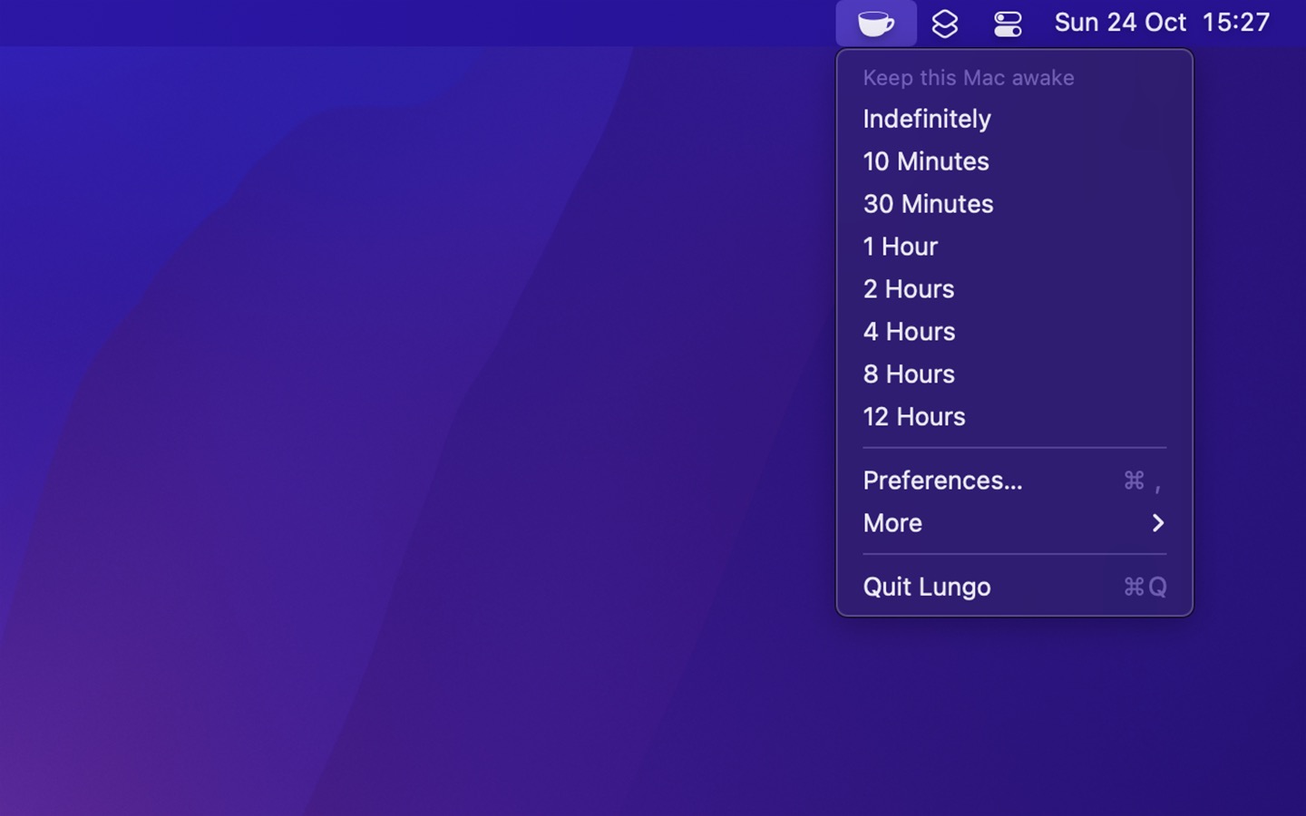 Lungo screenshot 1