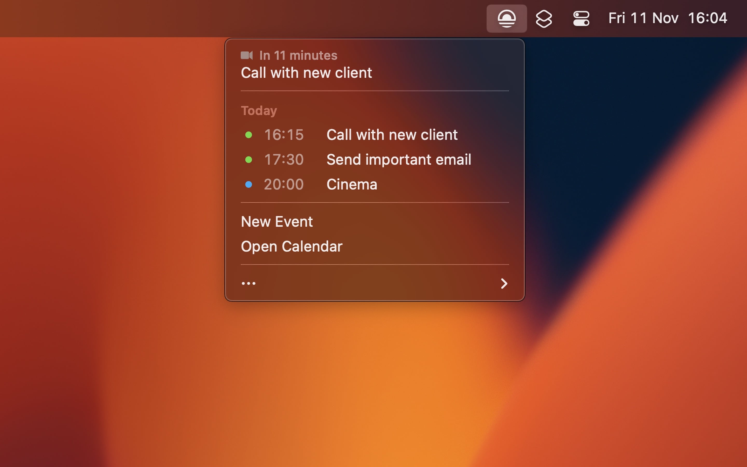 Today screenshot 2
