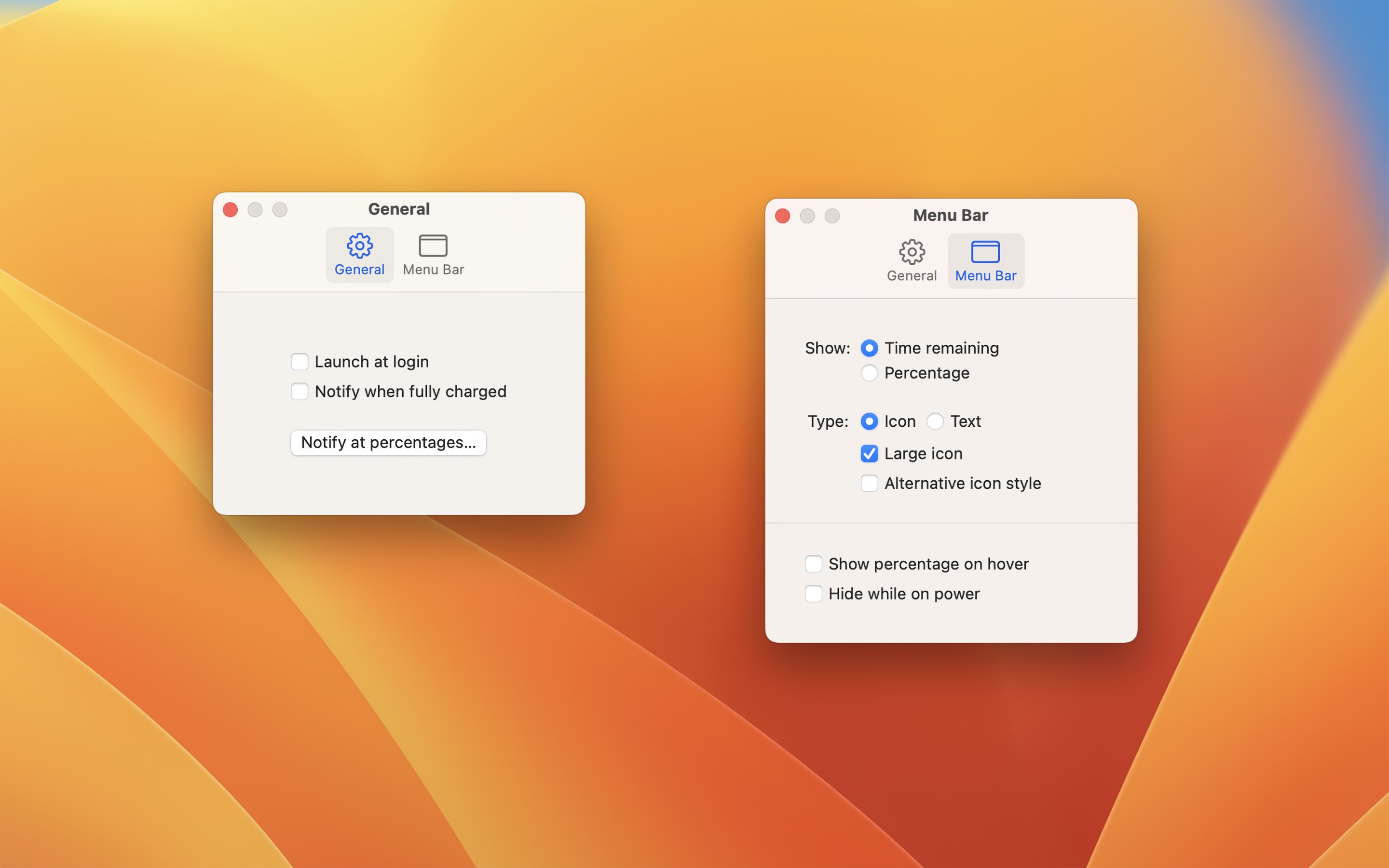 Battery Indicator screenshot 2