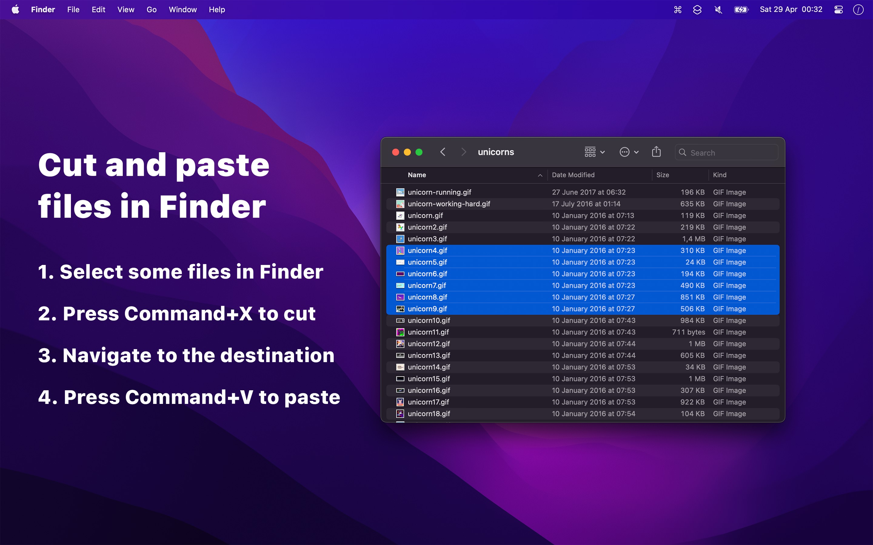 Command X screenshot 1