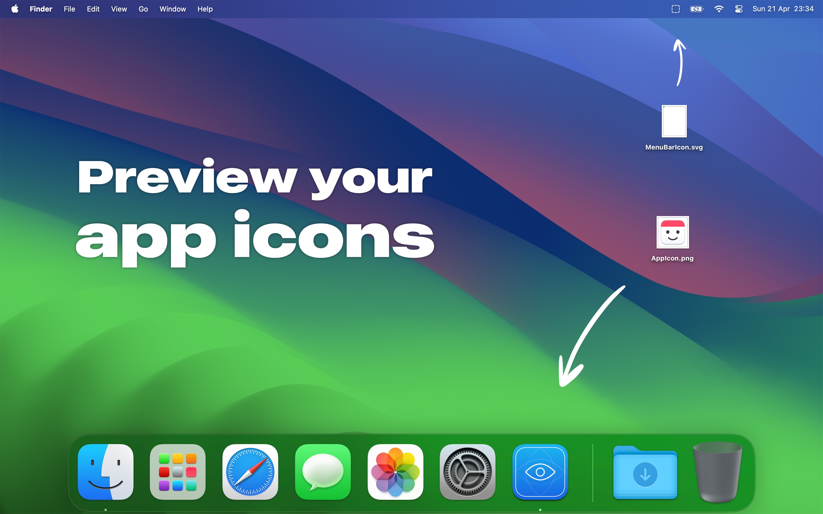 Icon Preview screenshot 1