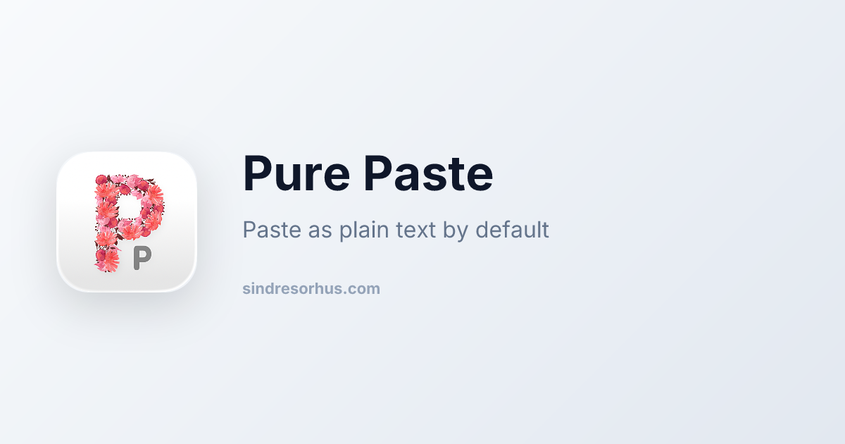 Pure Paste product preview