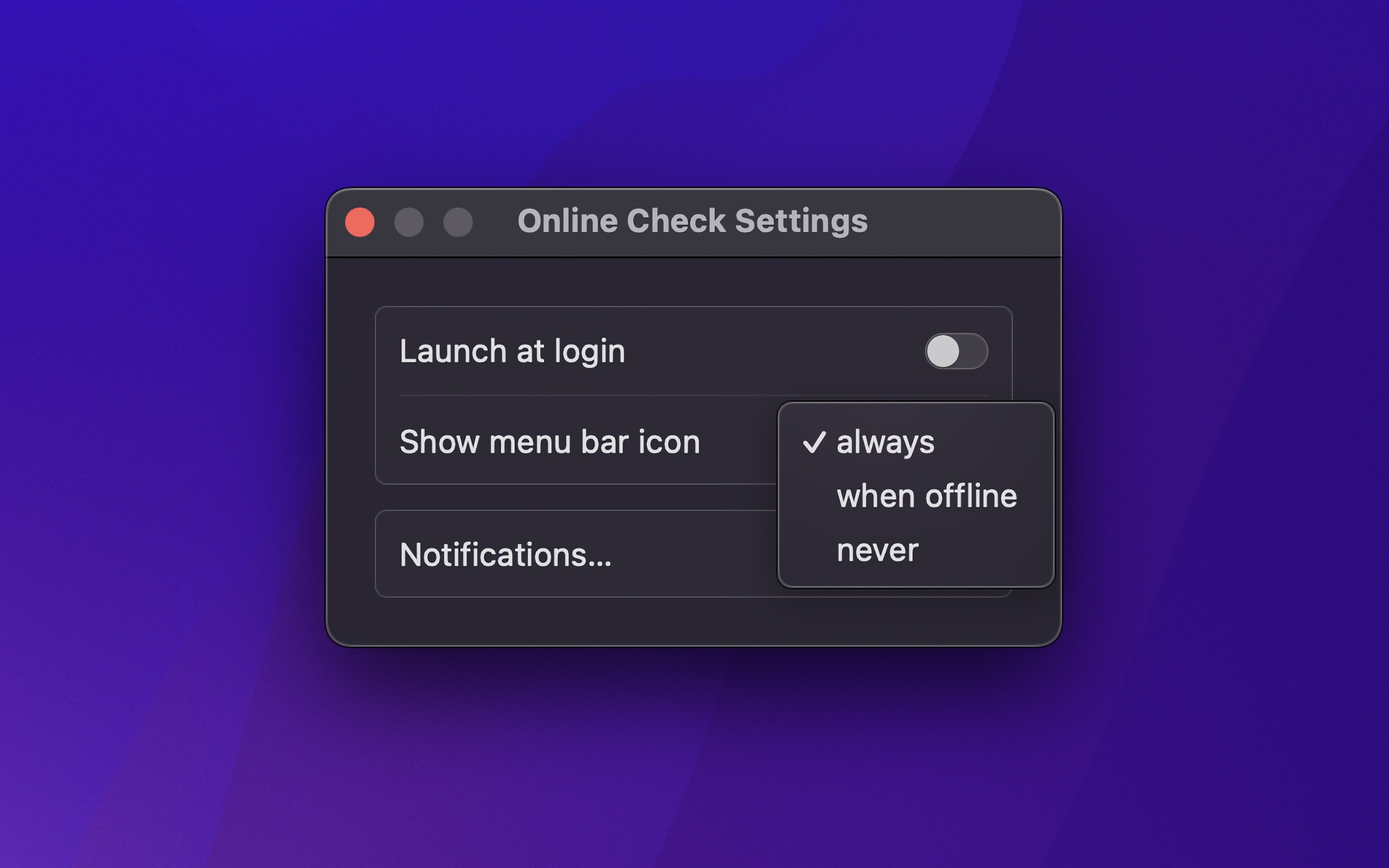 Online Check screenshot 3