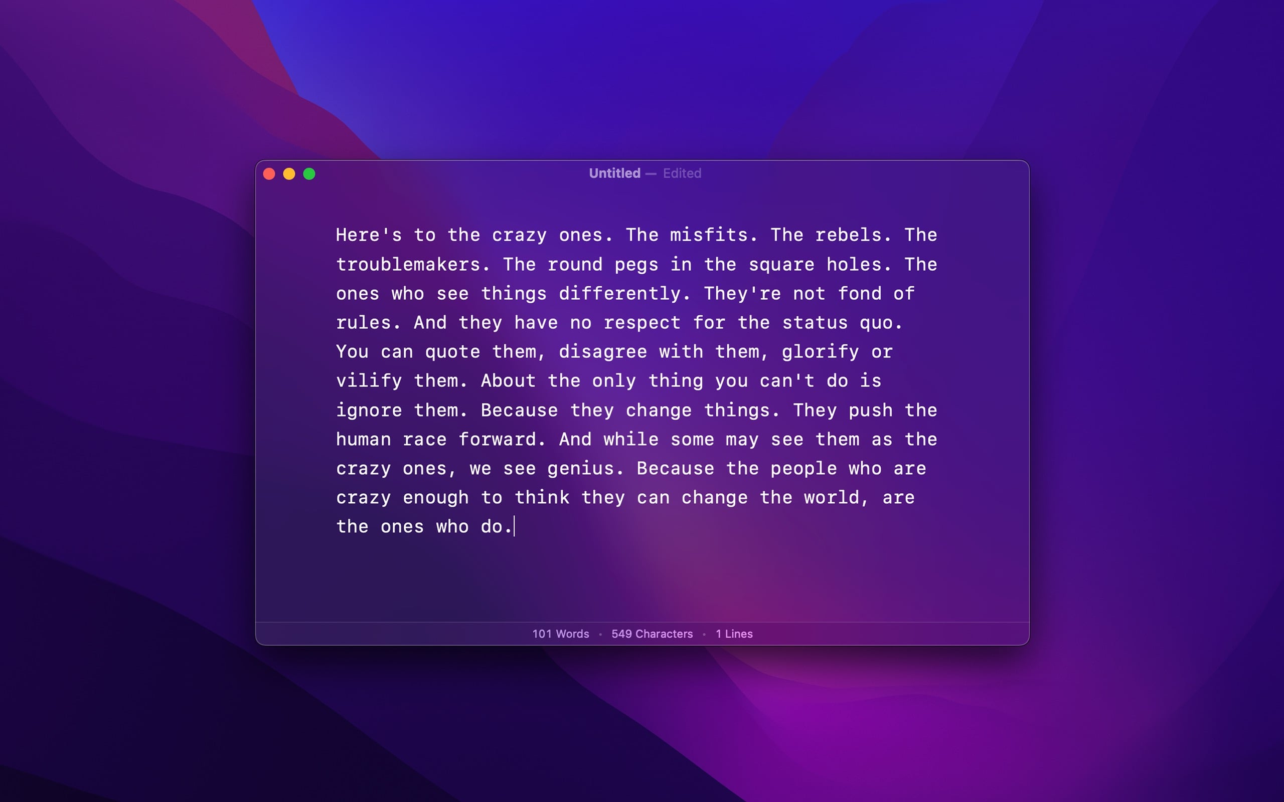 Plain Text Editor screenshot 2