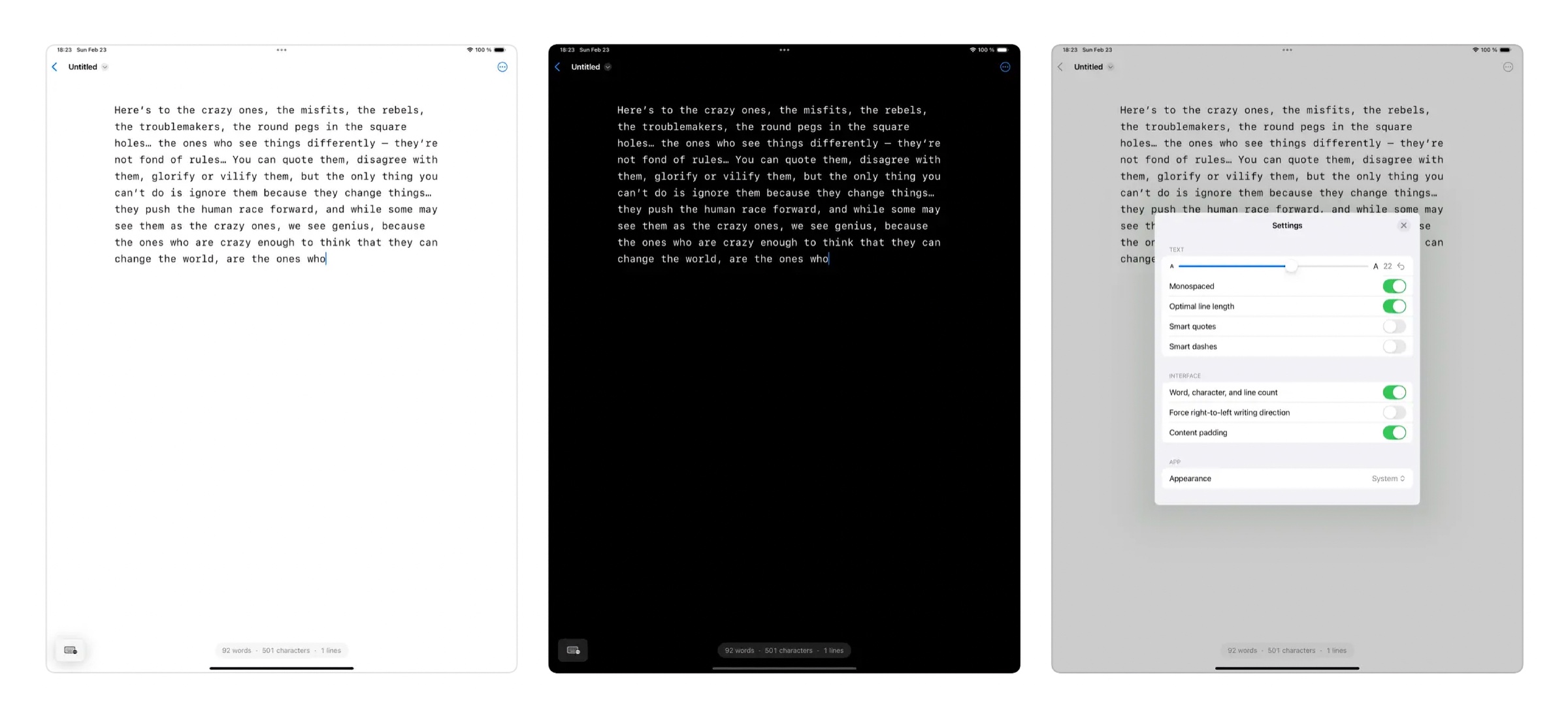 Plain Text Editor screenshot 4