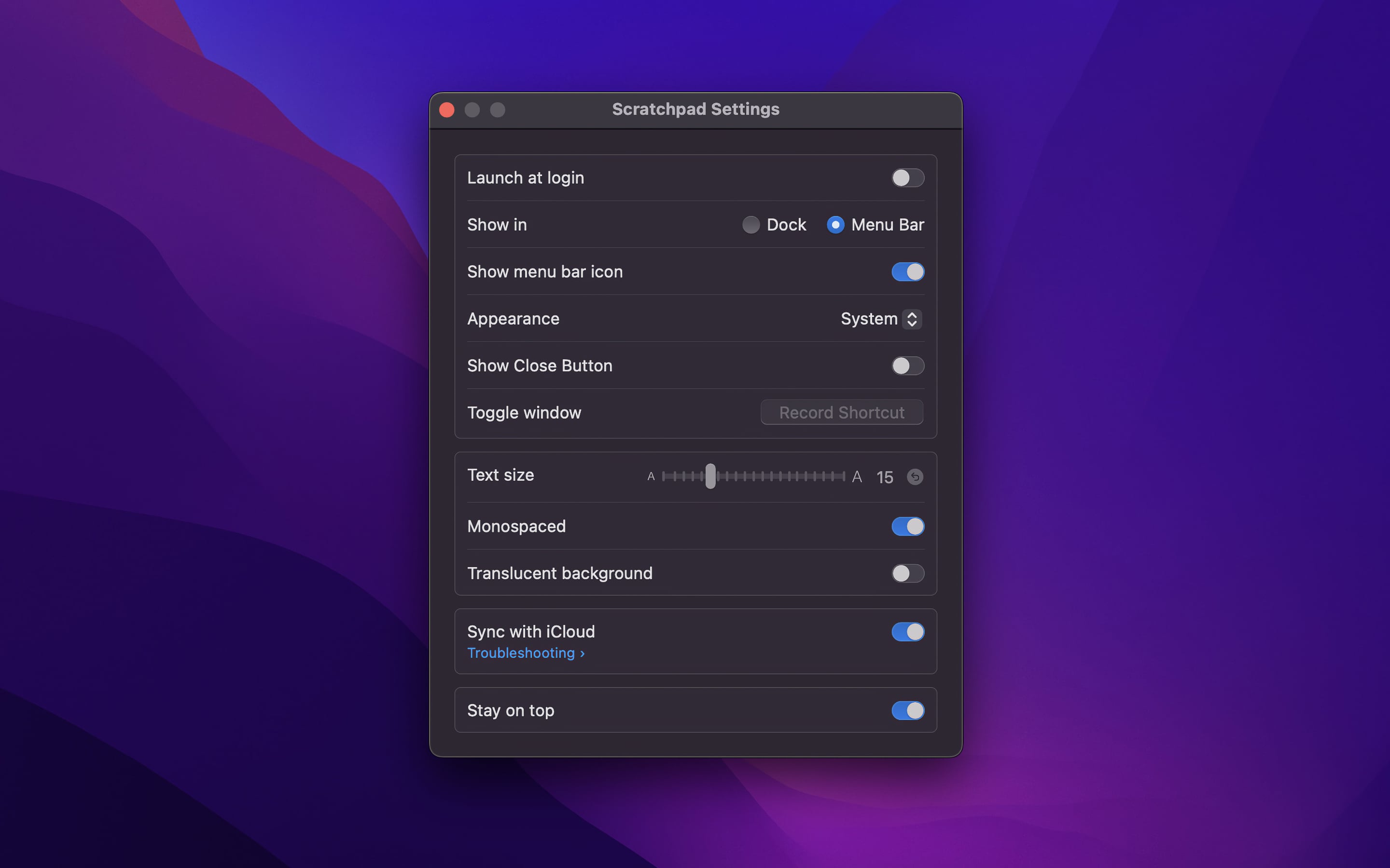 Scratchpad screenshot 2