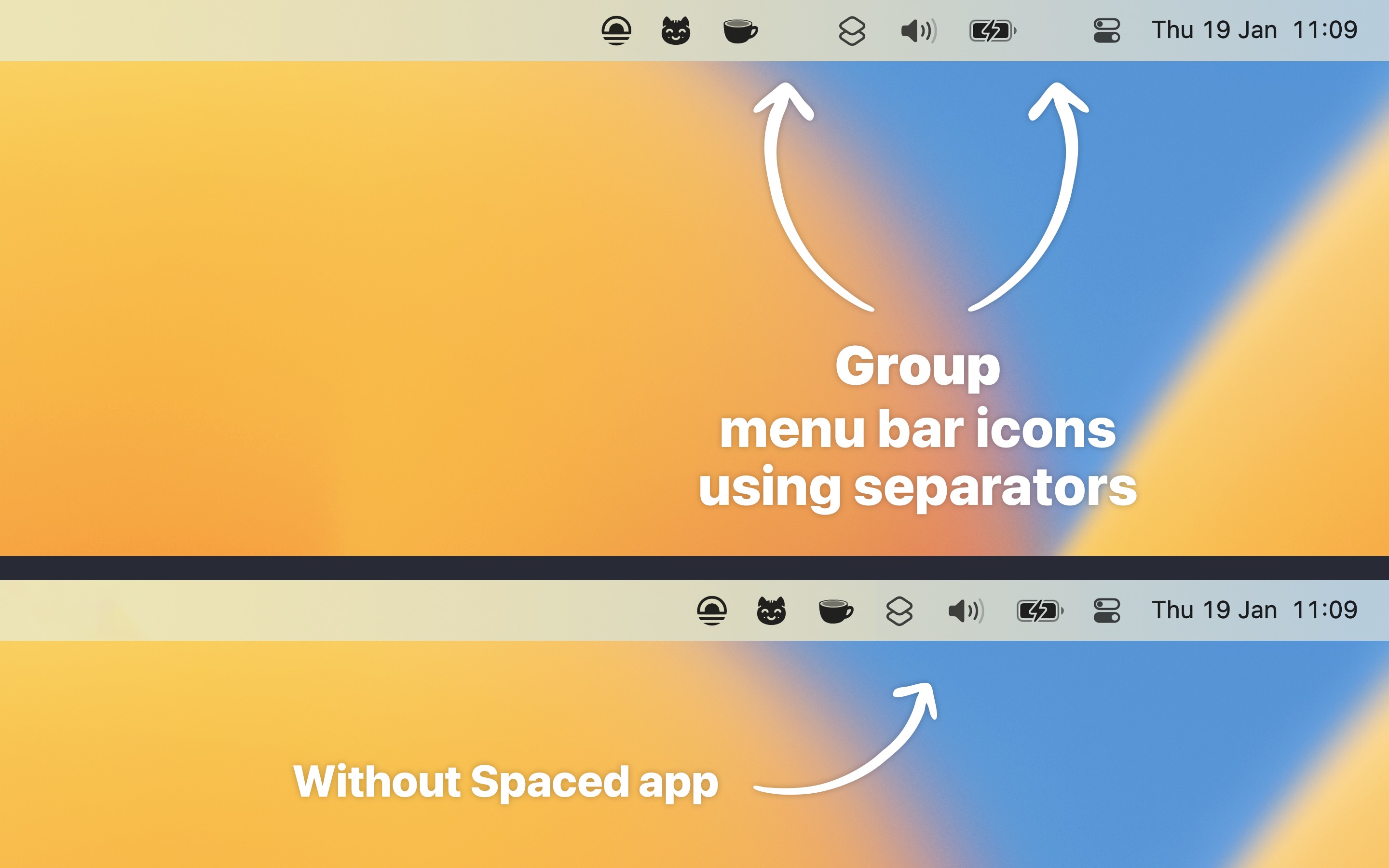 Spaced screenshot 1